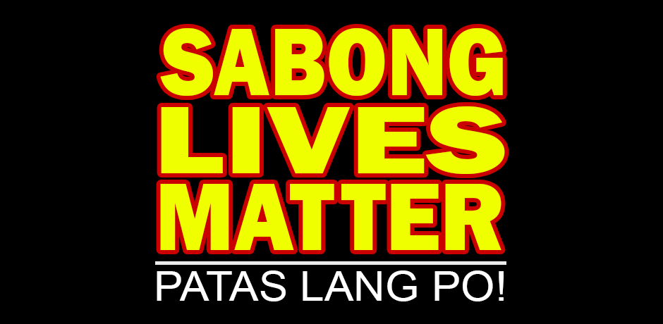 SABONG LIVES MATTER